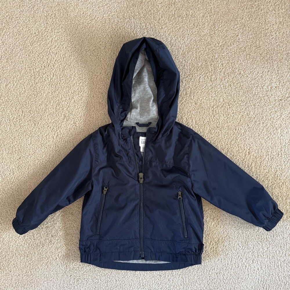 GAP Baby Navy Windbreaker
